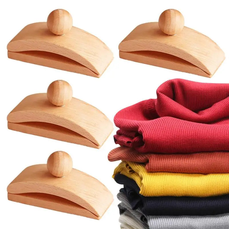 Light Wooden Wall Textile Clips (2-Pack)