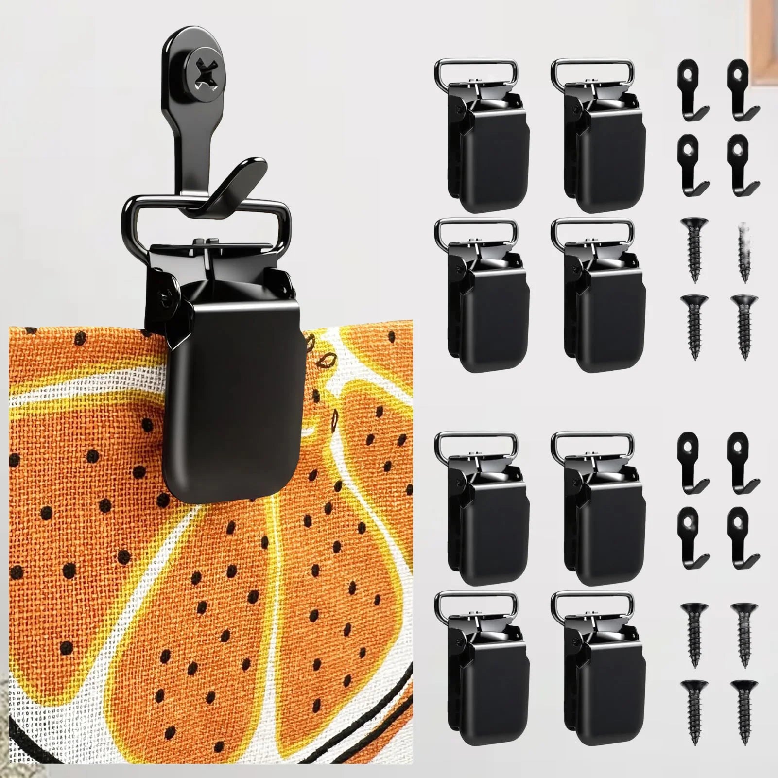 Metal Wall Textile Clips